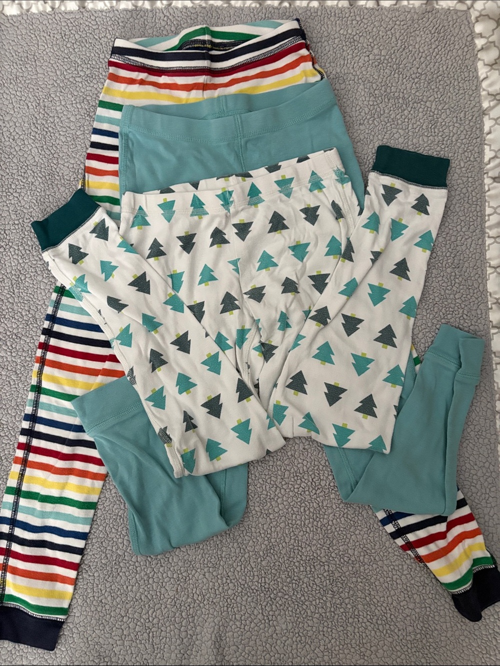 3 pairs of Primary pajama pants